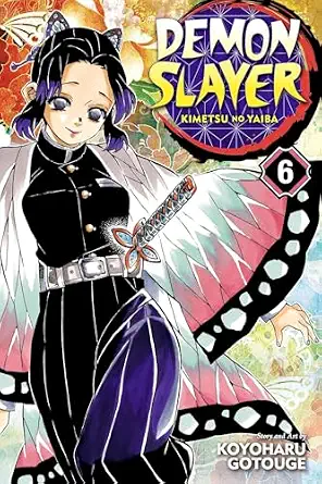 MANGA DEMON SLAYER Volume. 6 (DEMON SLAYER: KIMETSU NO YAIBA) Vol.6