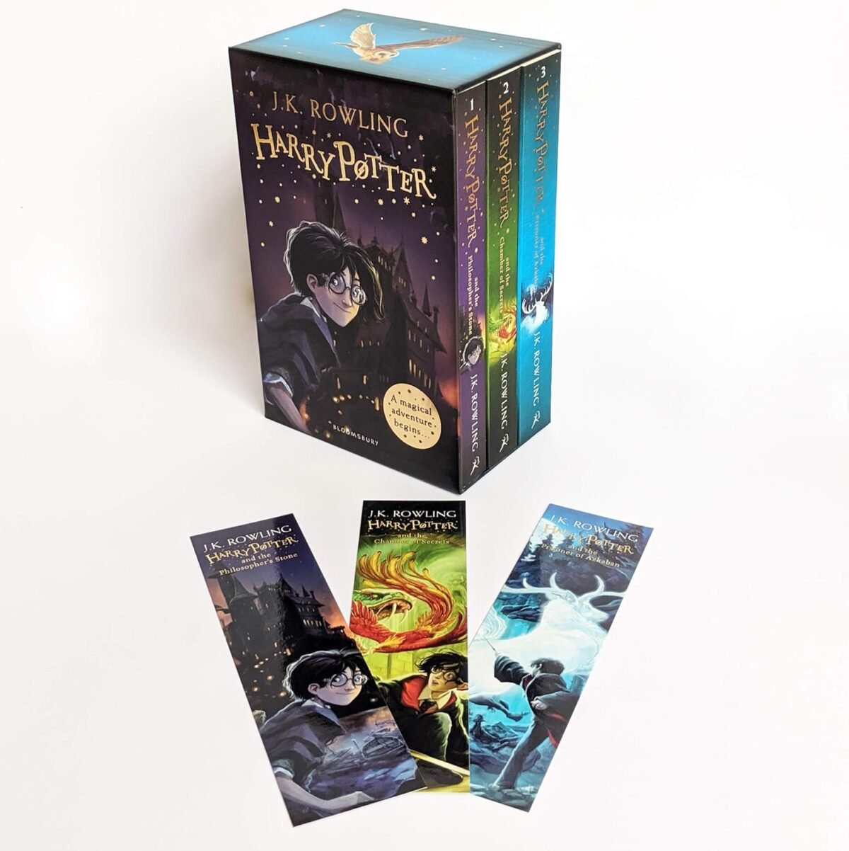 Harry Potter 1-3 Box Set: A Magical Adventure Begins+Harry Potter And The Philosopher'S Stone (Set Of 2 Books)