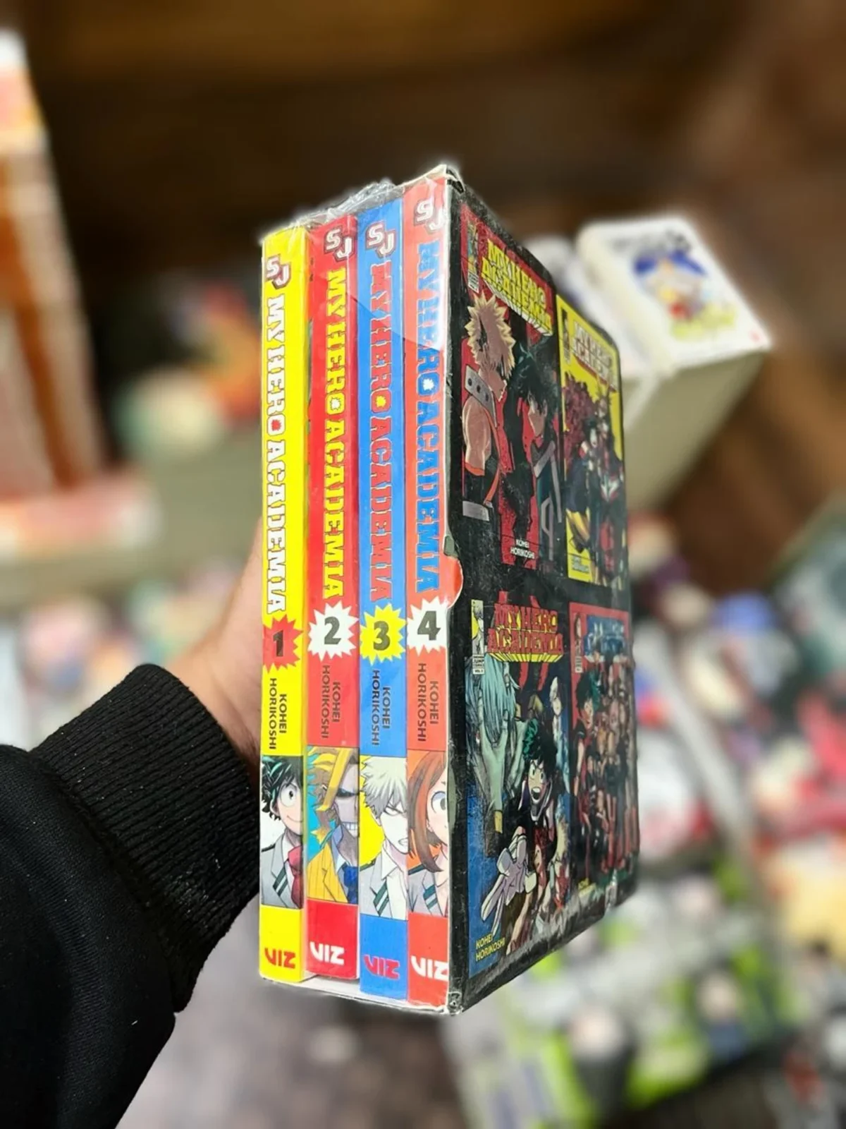 viz Media My Hero Academia Books Combo (Volume 1-4) (Paperback, Horikoshi Kohei)